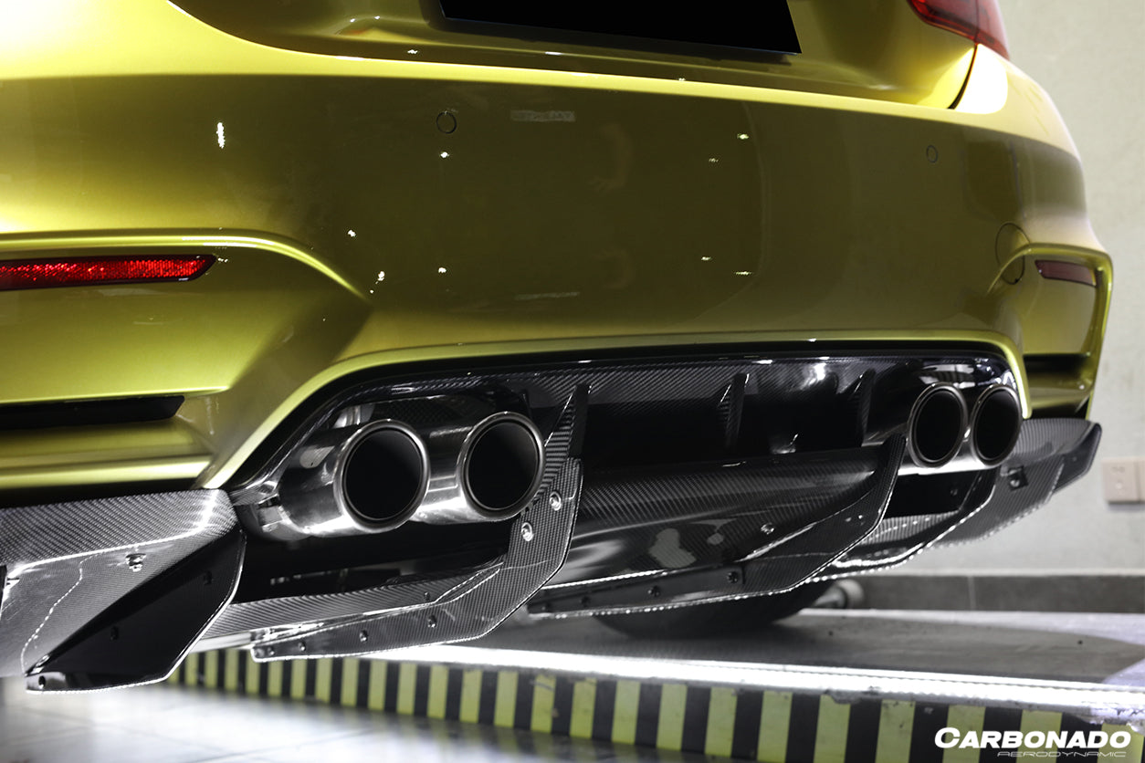 2014-2020 BMW M3 F80 & M4 F82 VA Style Carbon Fiber Rear Lip
