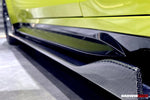  2021-UP BMW M4 G82/G83 BKSS Style Carbon Fiber Side Skirts - DarwinPRO Aerodynamics 