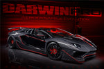  2011-2016 Lamborghini Aventador LP700 Coupe SV-BKSSII Style Wide body Carbon Fiber Aero Full Kit - DarwinPRO Aerodynamics 