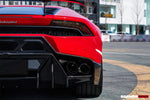  2015-2020 Lamborghini Huracan LP610-Style Carbon Rear Bumper Grill - DarwinPRO Aerodynamics 