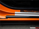  2004-2008 Lamborghini Gallardo Carbon Fiber Door Sills Steps Cover - DarwinPRO Aerodynamics 