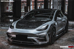  2017-2020 Tesla Model 3 IMPII Performance Partial Carbon Fiber Full Body Kit - DarwinPRO Aerodynamics 