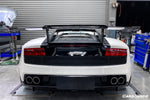  2004-2014 Lamborghini Gallardo STO Style Carbon Fiber Trunk Spoiler Wing - Carbonado 