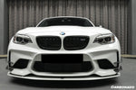  2016-2021 BMW M2/M2C F87 AC Style Carbon FIber Front Lip - Carbonado 