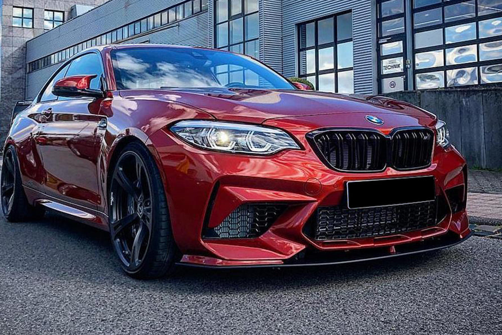 2016-2021 BMW M2 & M2C F87 AC Style Carbon FIber Front Lip