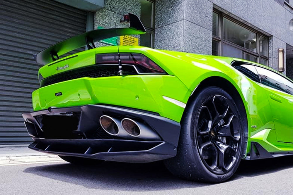 2015-2020 Lamborghini Huracan LP610/LP580 AO Style Carbon Fiber Aero - Full Kit - DarwinPRO Aerodynamics