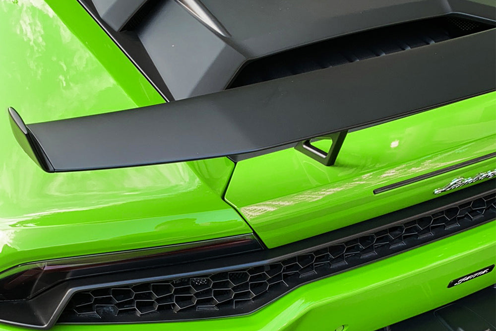 2015-2020 Lamborghini Huracan LP610/LP580 AO Style Carbon Fiber Trunk Spoiler - DarwinPRO Aerodynamics