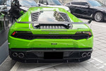  2015-2020 Lamborghini Huracan LP610/LP580 AO Style Carbon Fiber Trunk Spoiler - DarwinPRO Aerodynamics 