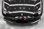  2010-2015 Ferrari 458 Coupe/Spyder AP Style Carbon Fiber Front Lip - DarwinPRO Aerodynamics 