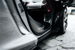  2020-2023 McLaren GT WP Style Dry Carbon Fiber Door Sills - DarwinPRO Aerodynamics 