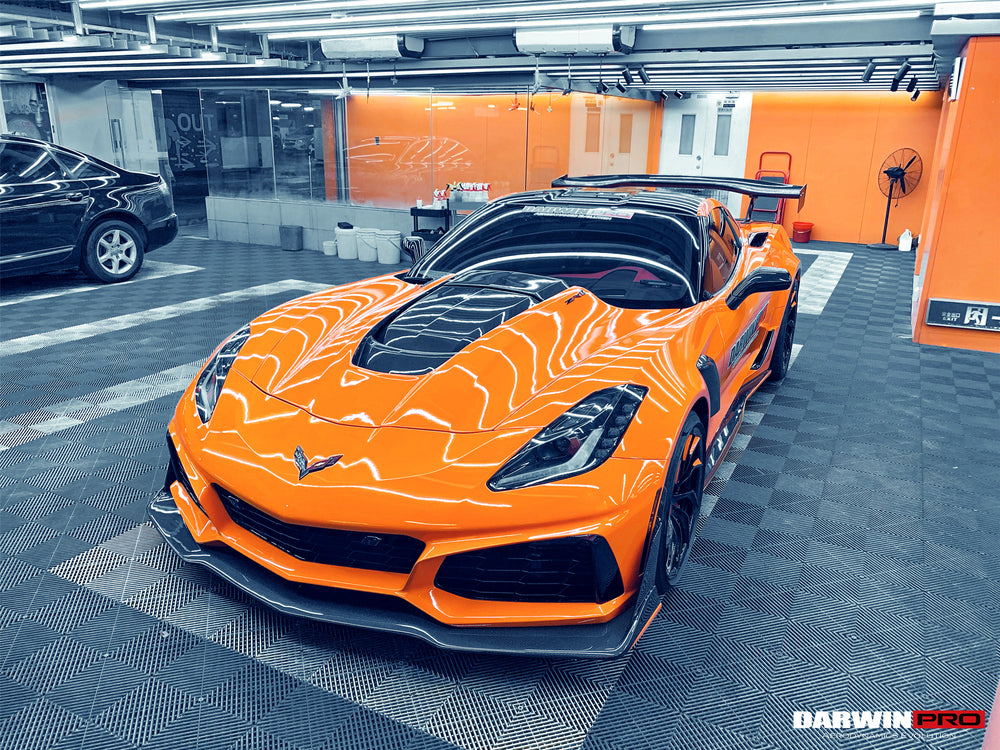 2013-2019 Corvette C7 Z51 ZR1-Style Full Body Kit - DarwinPRO 