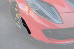  2018-UP Ferrari 812 Superfast & GTS MSY Style Front Bumper Side Vents 