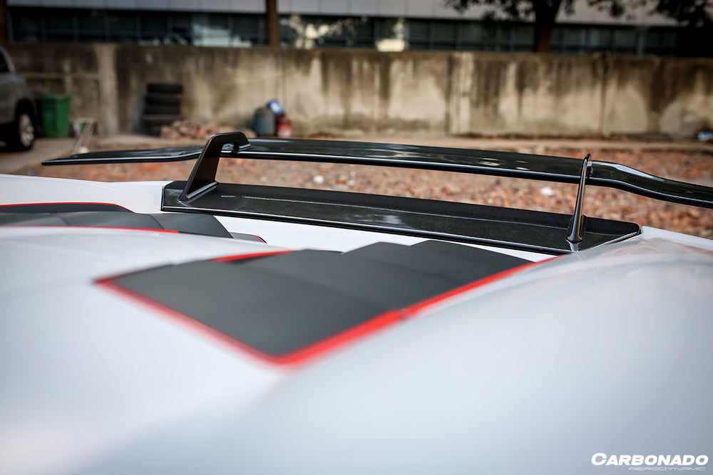 2015-2020 Lamborghini Huracan LP610/LP580 VRS-II Style Carbon Fiber Trunk Spoiler - Carbonado