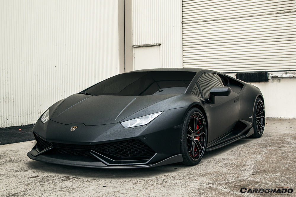 2015-2019 Lamborghini Huracan LP610&LP580 AYP Style Carbon Fiber Side Skirts Under Board - Carbonado