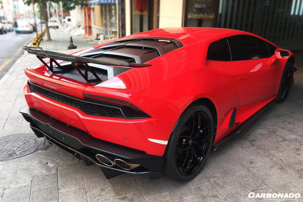 2015-2020 Lamborghini Huracan LP610 RZS Style Side Skirts Vent Canards - DarwinPRO Aerodynamics