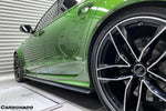  2013-2018 Audi RS6 Avant MN Style Carbon Fiber Side Skirts - Carbonado 
