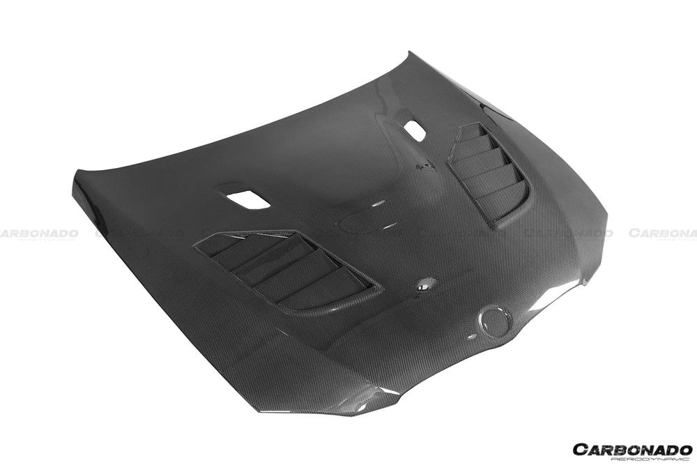 2011-2013 BMW 3 Series E92 LCI SIB Style Carbon Fiber Hood - Carbonado