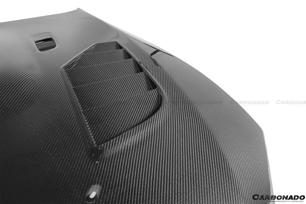 2011-2013 BMW 3 Series E92 LCI SIB Style Carbon Fiber Hood - Carbonado