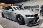  2008-2012 BMW M3 E92/E93 ET Style Carbon Fiber Side Skirts Under Board - Carbonado 