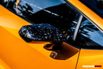  2015-2023 Lamborghini Huracan LP610/LP580/EVO/STO/PERFORMANTE Autoclave Carbon Fiber Mirror Housing Repalcement - DarwinPRO Aerodynamics 
