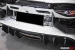  2011-2016 Lamborghini Aventador LP700 LP740 Coupe/Roadster SV Style Rear Bumper - DarwinPRO Aerodynamics 