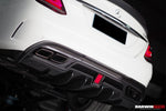  2015-2021 Mercedes Benz W205 C63/S AMG Sedan IMP Performance Carbon Fiber Rear Diffuser - DarwinPRO Aerodynamics 