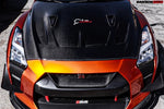  2017-2022 Nissan GTR R35 EBA  Carbon Fiber Grill - DarwinPRO Aerodynamics 