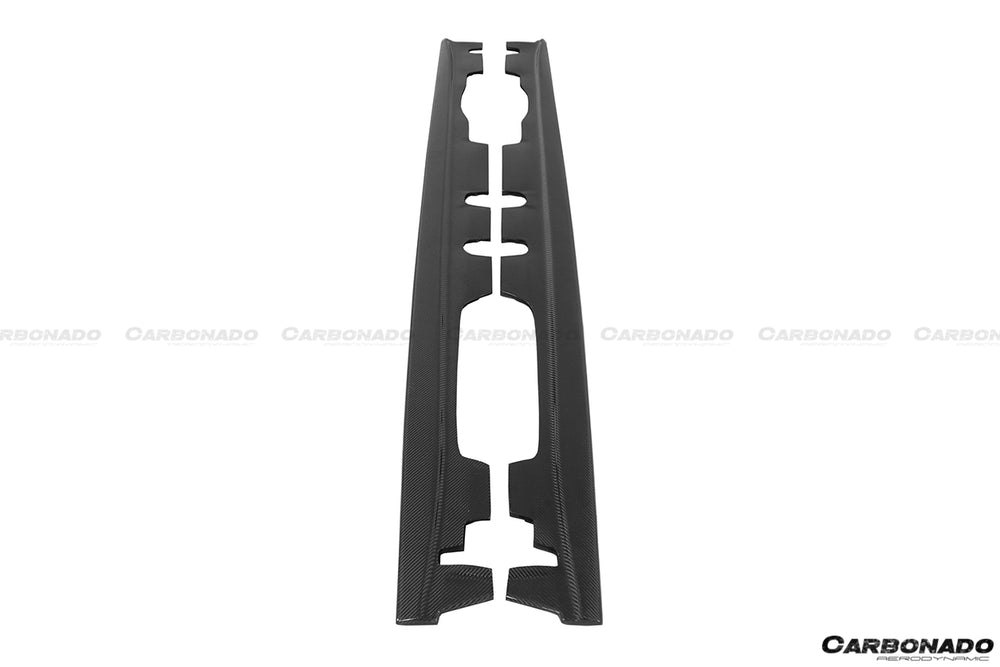 2008-2012 BMW M3 E92/E93 ET Style Carbon Fiber Side Skirts Under Board - Carbonado