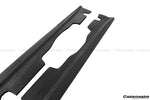  2008-2012 BMW M3 E92/E93 ET Style Carbon Fiber Side Skirts Under Board - Carbonado 