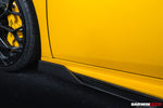  2019-2022 Lamborghini Huracan EVO OD Style Dry Carbon Side Skirts - DarwinPRO Aerodynamics 