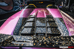  2019-2022 Lamborghini Huracan EVO Spyder OD Style Dry Carbon Engine Trunk - DarwinPRO Aerodynamics 