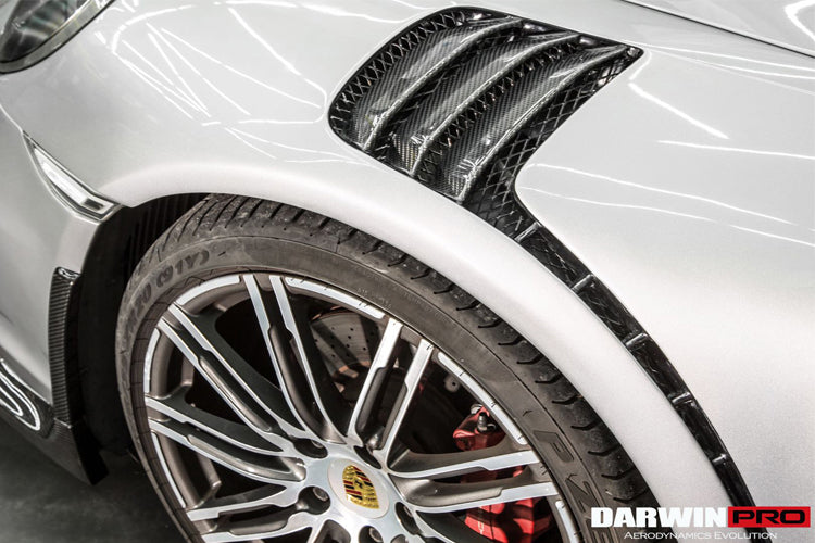 2012-2015 Porsche 911 991.1 Carrera/Targa S/4/4S GT3RS Style Partial Carbon Fiber Fender