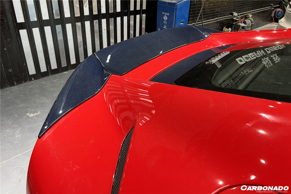 2019-UP Ferrari 812 Superfast MSY Style Trunk Spoiler - Carbonado