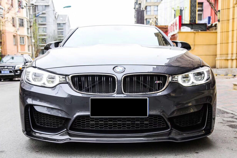 2014-2020 BMW M3 F80 M4 F82 VRS Style Carbon Fiber Front Lip - DarwinPRO Aerodynamics