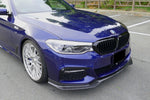  2017-2019 BMW 5 Series G30 G38 M-TECH ECC Style Carbon Fiber Front Lip - Carbonado 