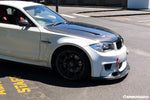  2011-2012 BMW 1M RZS Style Carbon Fiber Front Lip - Carbonado 