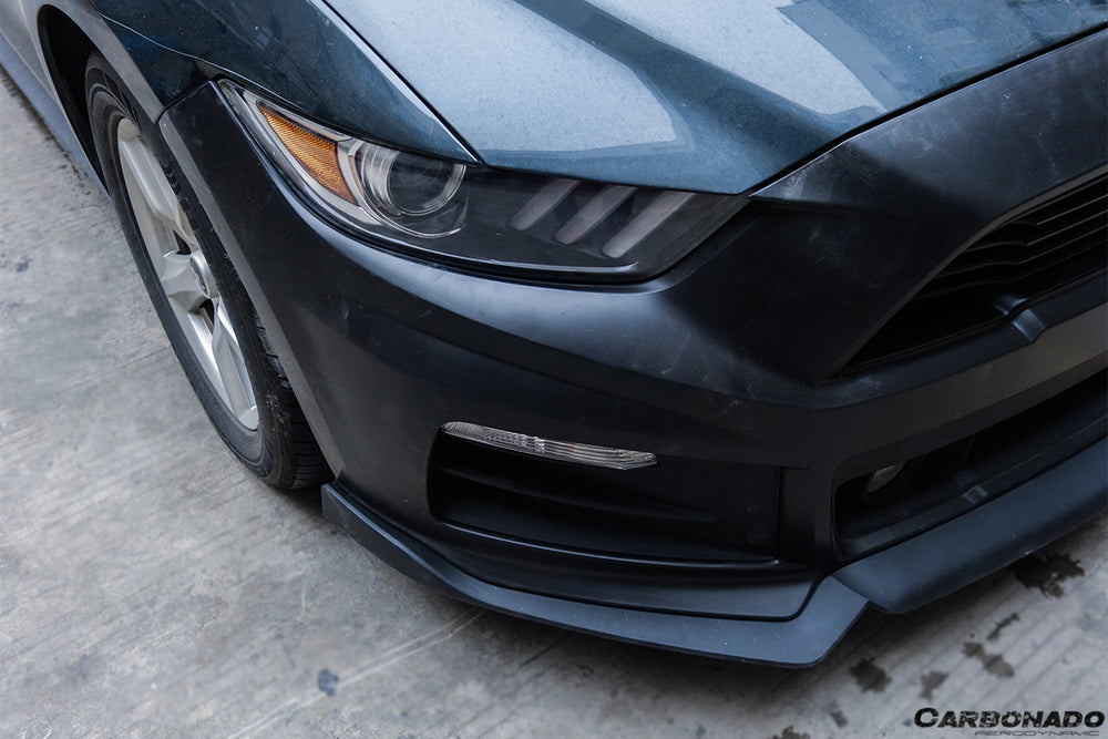 2014-2017 Ford Mustang Rsh Style Carbon Fiber Front Bumper - Carbonado
