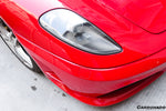  2004-2009 Ferrari F430 SC Style Front Bumper - Carbonado 