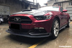  2014-2017 Ford Mustang HY Style Carbon Fiber Front Lip - DarwinPRO Aerodynamics 