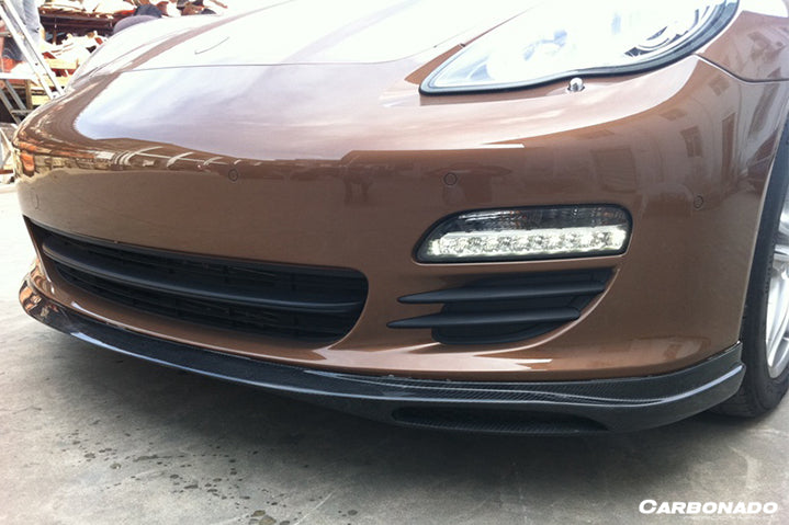 2010-2013 Porsche Panamera 970.1 GMT Style Front Lip - Carbonado