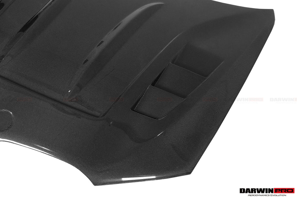 HIBEYO Carbon Auto Schaltknauf Abdeckung passt für BMW 3er G20 8er