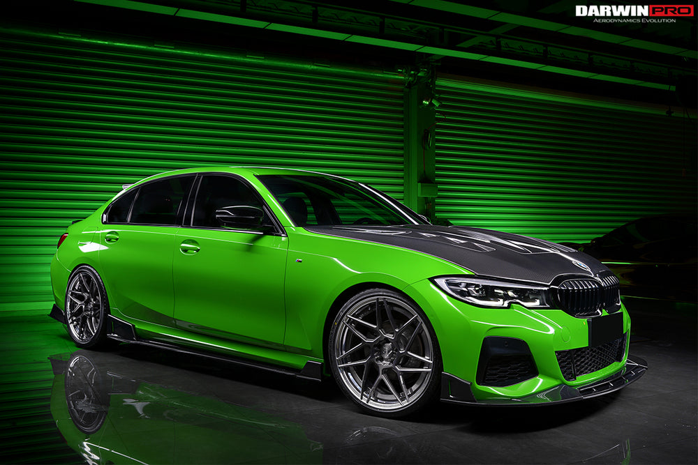 2019-2022 BMW 3 Series G20 BKSS Style Carbon Fiber Side Skirts Under Board - DarwinPRO Aerodynamics