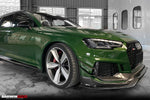  2018-UP Audi RS4 B9 BKSS Style Front Canards - DarwinPRO Aerodynamics 