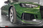  2018-UP Audi RS4 B9 BKSS Style Front Canards - DarwinPRO Aerodynamics 