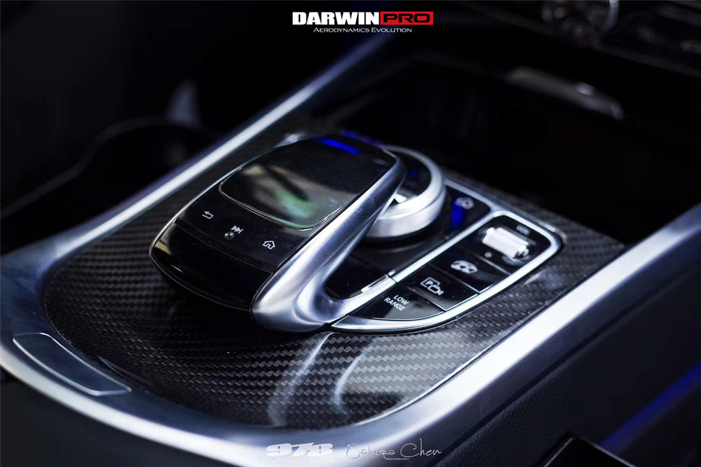 2019-2023 Mercedes Benz W464 G550/G63AMG G-Class G Wagon Dry Carbon Fiber Repalcement Interiors - DarwinPRO Aerodynamics