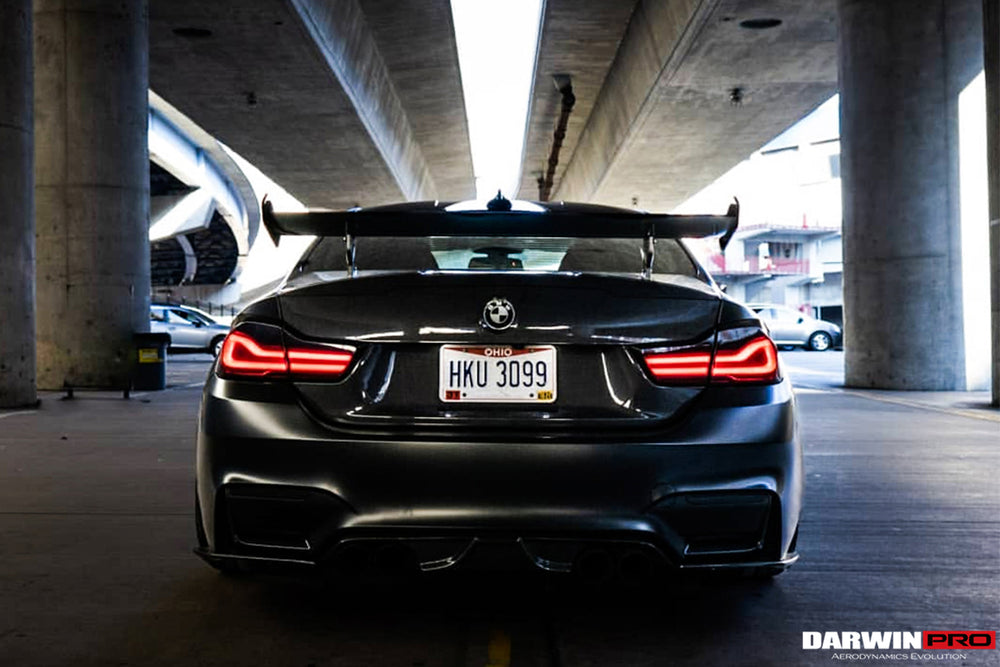 2014-2020 BMW M4 F82 GTS Style Trunk Spoiler - DarwinPRO Aerodynamics