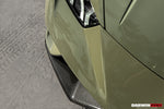  2015-2020 Lamborghini Huracan LP610/LP580/EVO Performante Style Partial Carbon Front Bumper - DarwinPRO Aerodynamics 