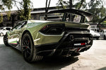  2017-2020 Lamborghini Huracan Performante Dry Carbon Rear Bumper Exhaust Grill - DarwinPRO Aerodynamics 