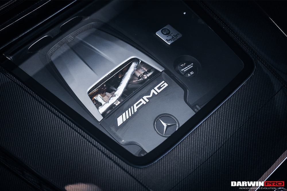2019-2023 Mercedes Benz W464 G-Class G Wagon G500/G550/G63AMG IMP Performance Partial Carbon Fiber Hood - DarwinPRO Aerodynamics
