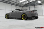  2008-2022 Nissan GTR R35 CBA/DBA/EBA BKSS Style Carbon Fiber Trunk Spoiler - DarwinPRO Aerodynamics 